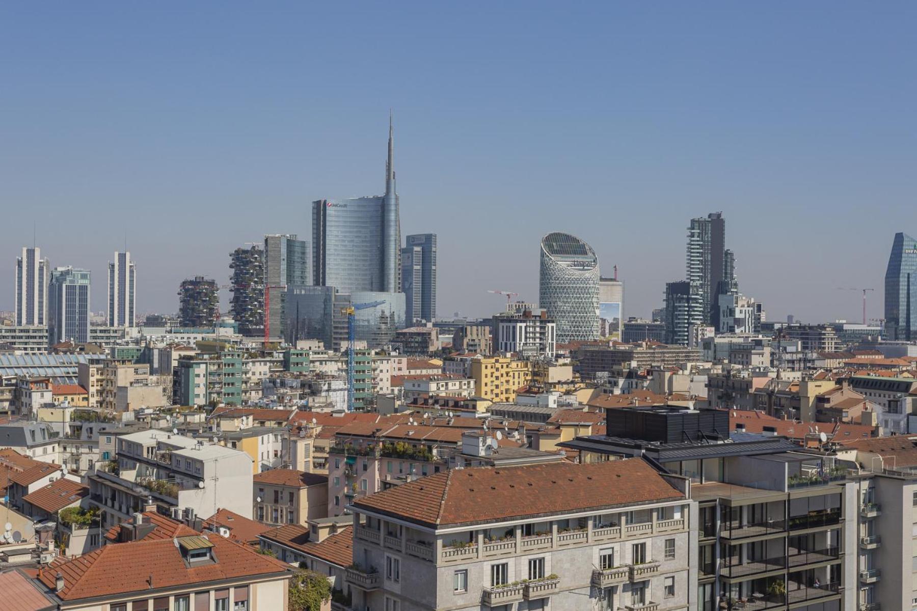 Skyline View Biancamano 1 Bdr With Balcony By Rentopolis Milan Exterior photo